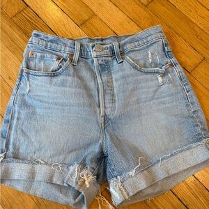 Levi’s 501 denim shorts